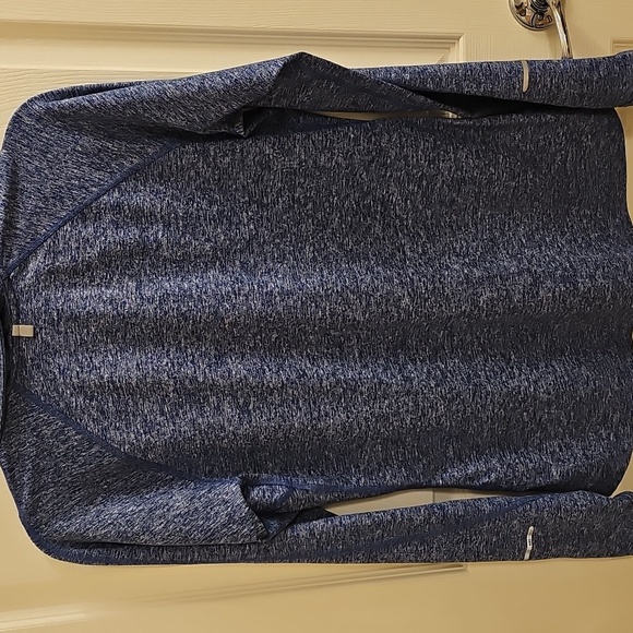 Nike Element Dri-Fit Blue Quarter-Zip Pullover - Picture 7 of 7